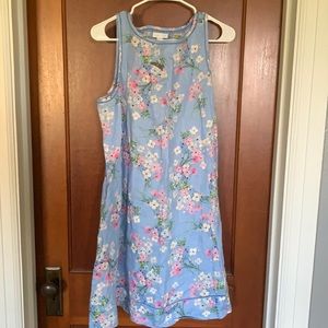 J Jill love linen dress size large petite